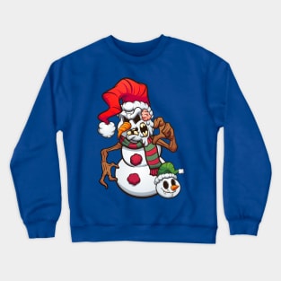 Evil Snowman Crewneck Sweatshirt